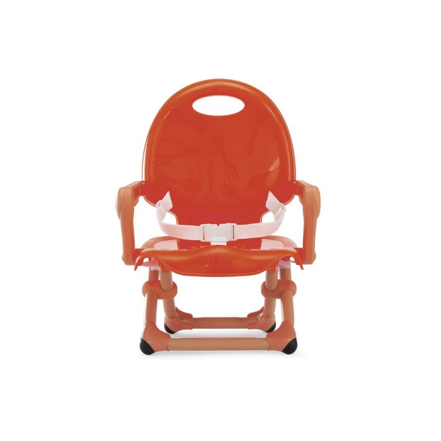 Chicco - Assento elevatório portátil para crianças POCKET SNACK vermelho