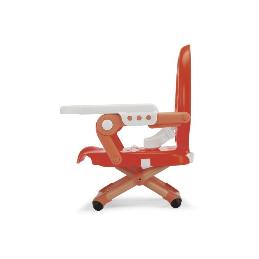 Chicco - Assento elevatório portátil para crianças POCKET SNACK vermelho