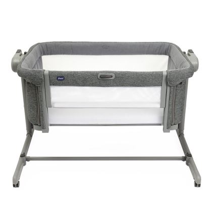 Chicco - Berço infantil 2 em 1 NEXT2ME MAGIC EVO cinza escuro