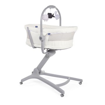 Chicco - Berço 4 em 1 BABY HUG cinzento/branco
