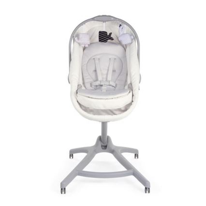 Chicco - Berço 4 em 1 BABY HUG cinzento/branco