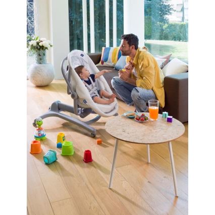 Chicco - Berço 4 em 1 BABY HUG cinzento