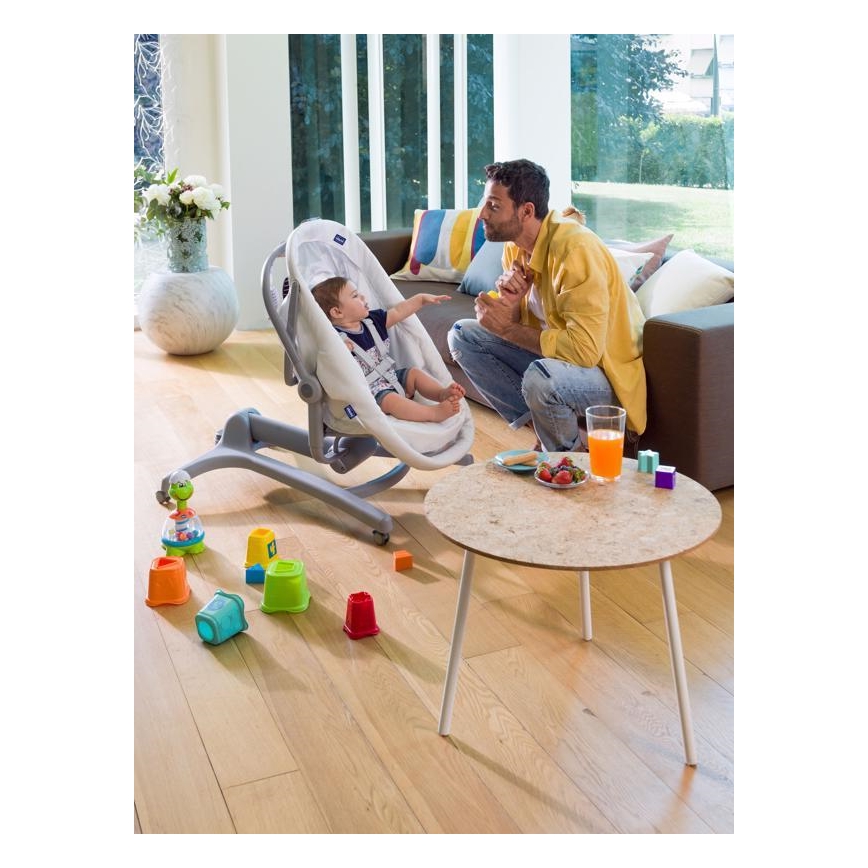 Chicco - Berço 4 em 1 BABY HUG cinzento