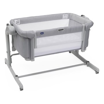 Chicco - Berço para bebés 2em1 2v1 NEXT2ME MAGIC EVO cinzento claro