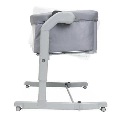 Chicco - Berço para bebés 2em1 2v1 NEXT2ME MAGIC EVO cinzento claro