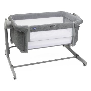 Chicco - Berço para bebés 2em1 2v1 NEXT2ME MAGIC EVO cinzento escuro