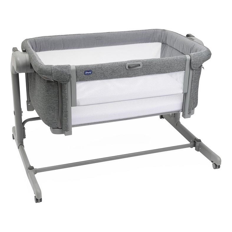 Chicco - Berço para bebés 2em1 2v1 NEXT2ME MAGIC EVO cinzento escuro