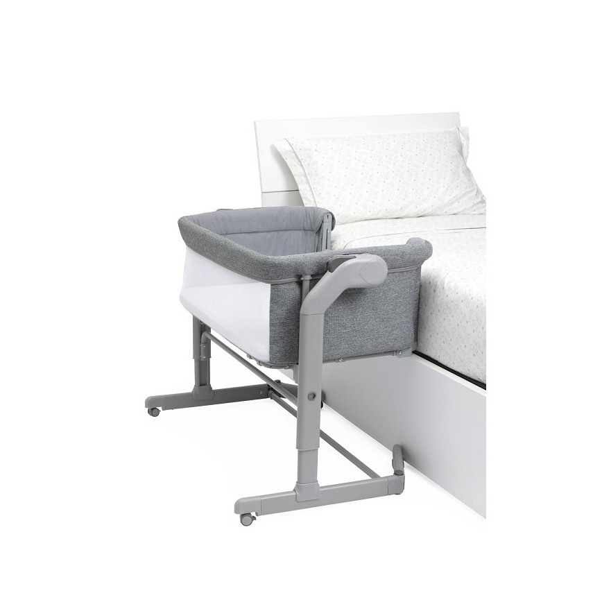 Chicco - Berço para bebés 2em1 2v1 NEXT2ME MAGIC EVO cinzento escuro