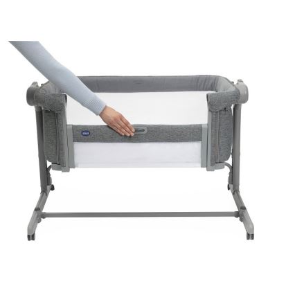 Chicco - Berço para bebés 2em1 2v1 NEXT2ME MAGIC EVO cinzento escuro