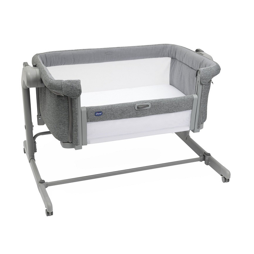 Chicco - Berço para bebés 2em1 2v1 NEXT2ME MAGIC EVO cinzento escuro