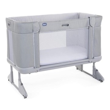 Chicco - Berço para bebés 3em1 3v1 NEXT2ME FOREVER cinzento claro