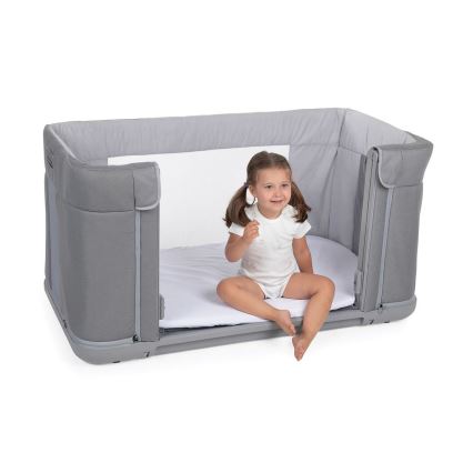 Chicco - Berço para bebés 3em1 3v1 NEXT2ME FOREVER cinzento escuro