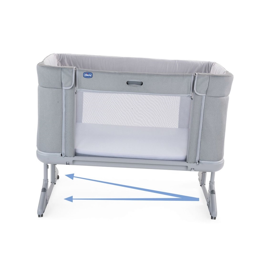 Chicco - Berço para bebés 3em1 3v1 NEXT2ME FOREVER cinzento escuro