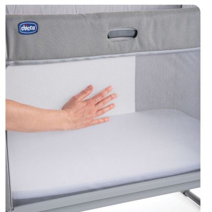 Chicco - Berço para bebés 3em1 3v1 NEXT2ME FOREVER cinzento escuro