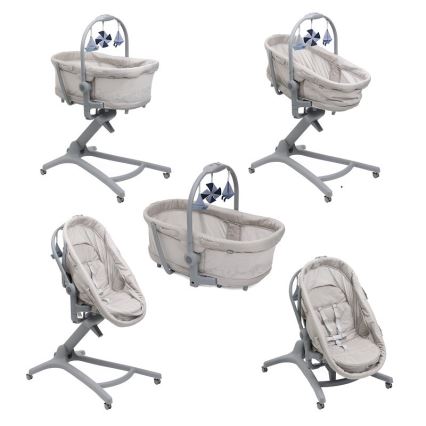 Chicco - Berço para bebés 5em1 BABY HUG PRO bege