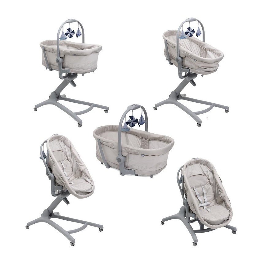 Chicco - Berço para bebés 5em1 BABY HUG PRO bege