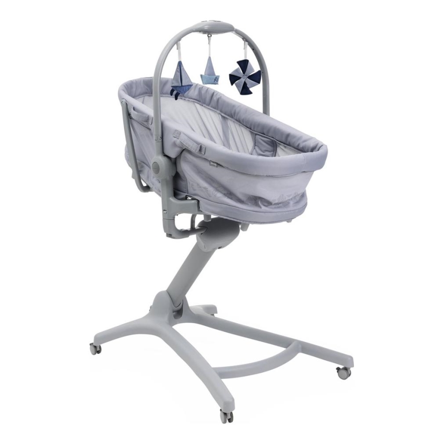 Chicco - Berço para bebés 5em1 BABY HUG PRO cinzento