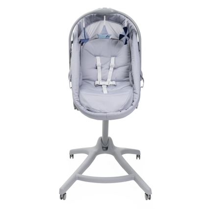 Chicco - Berço para bebés 5em1 BABY HUG PRO cinzento