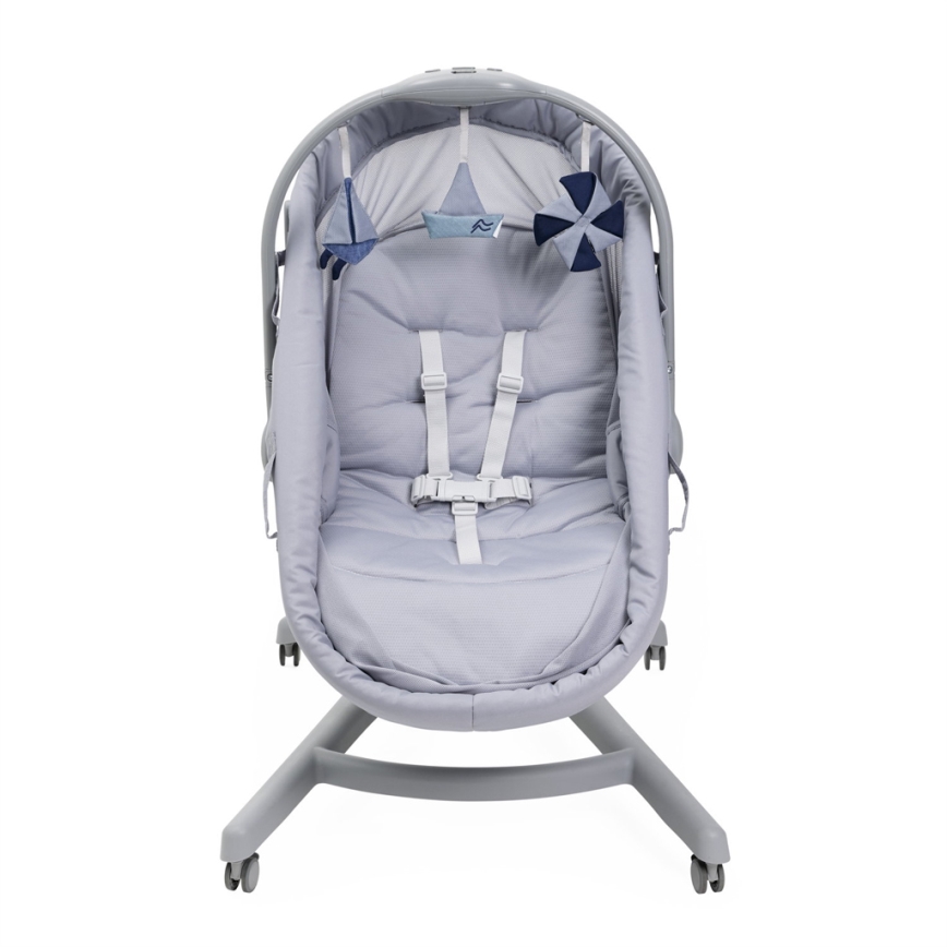 Chicco - Berço para bebés 5em1 BABY HUG PRO cinzento