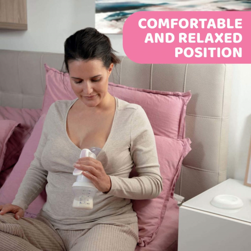 Chicco - Bomba tira leite manual Natural Feeling