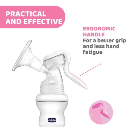 Chicco - Bomba tira leite manual Natural Feeling