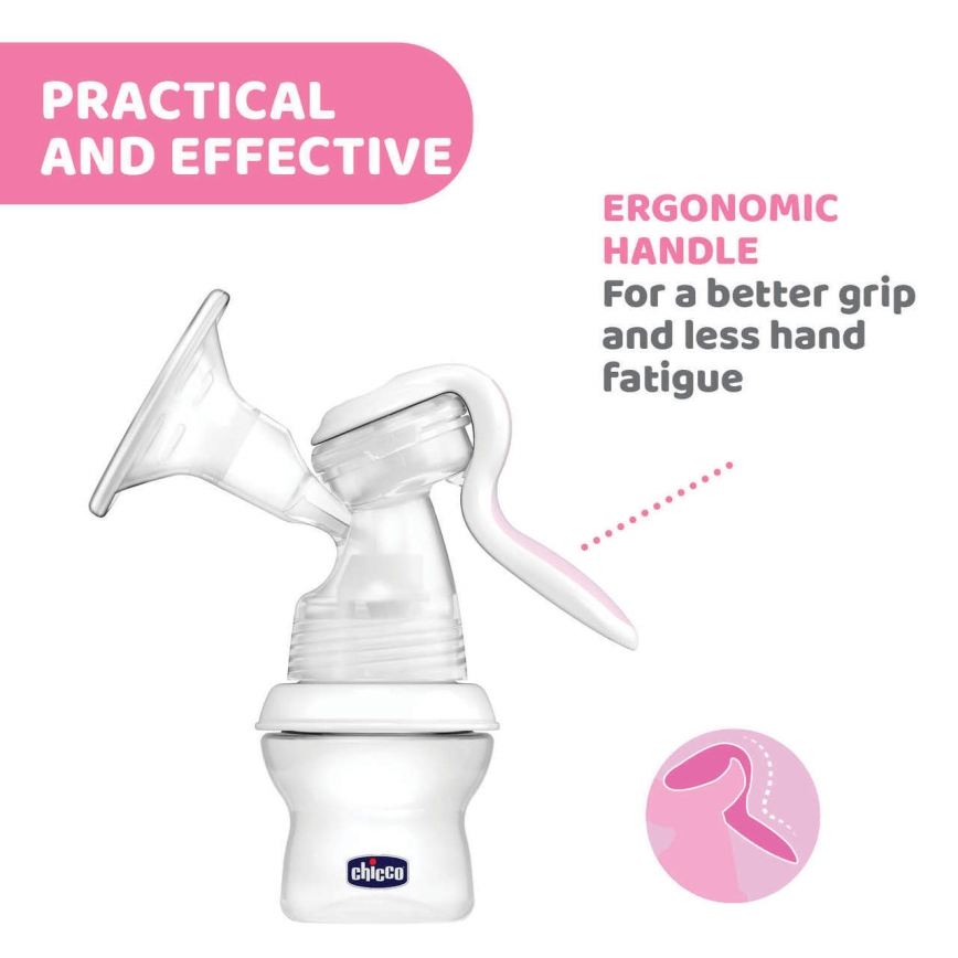 Chicco - Bomba tira leite manual Natural Feeling