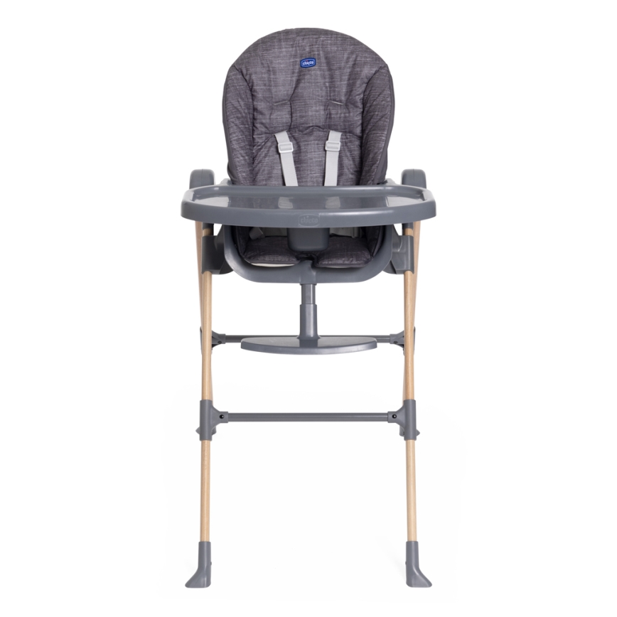 Chicco - Cadeira de refeição para criança Polly Essential - cinzento