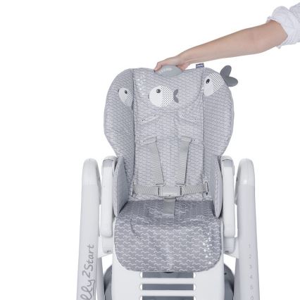 Chicco - Cadeira de refeição para criança Polly2Start - Dots