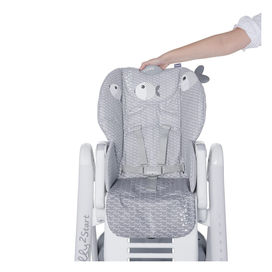 Chicco - Cadeira de refeição para criança Polly2Start - Dots