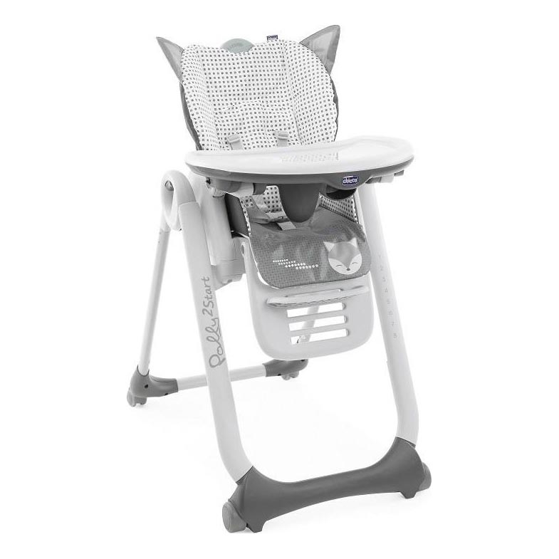 Chicco - Cadeira de refeição para criança Polly2Start - Foxy