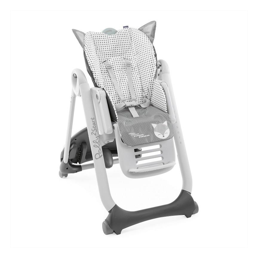 Chicco - Cadeira de refeição para criança Polly2Start - Foxy