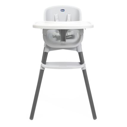 Chicco - Cadeira de refeição para criança ZEST 3em1 branco/cinzento