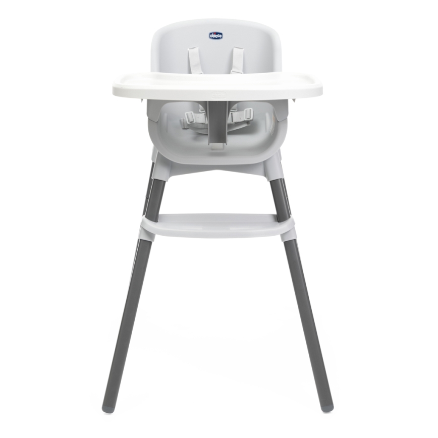 Chicco - Cadeira de refeição para criança ZEST 3em1 branco/cinzento