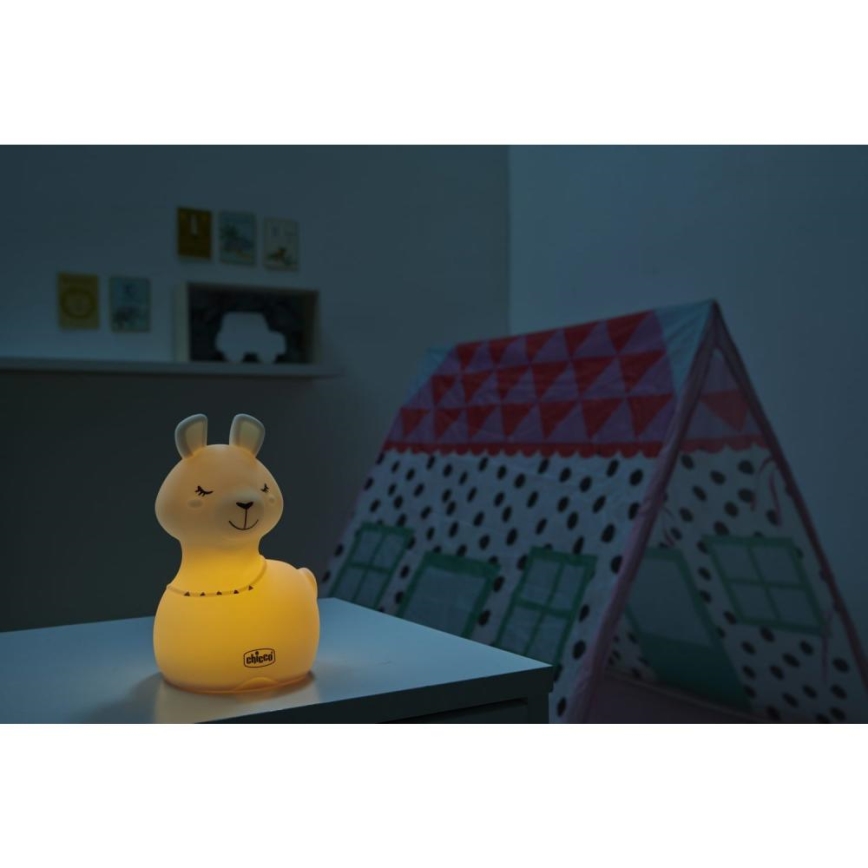 Chicco - Candeeiro noturno de criança SWEET LIGHTS lama