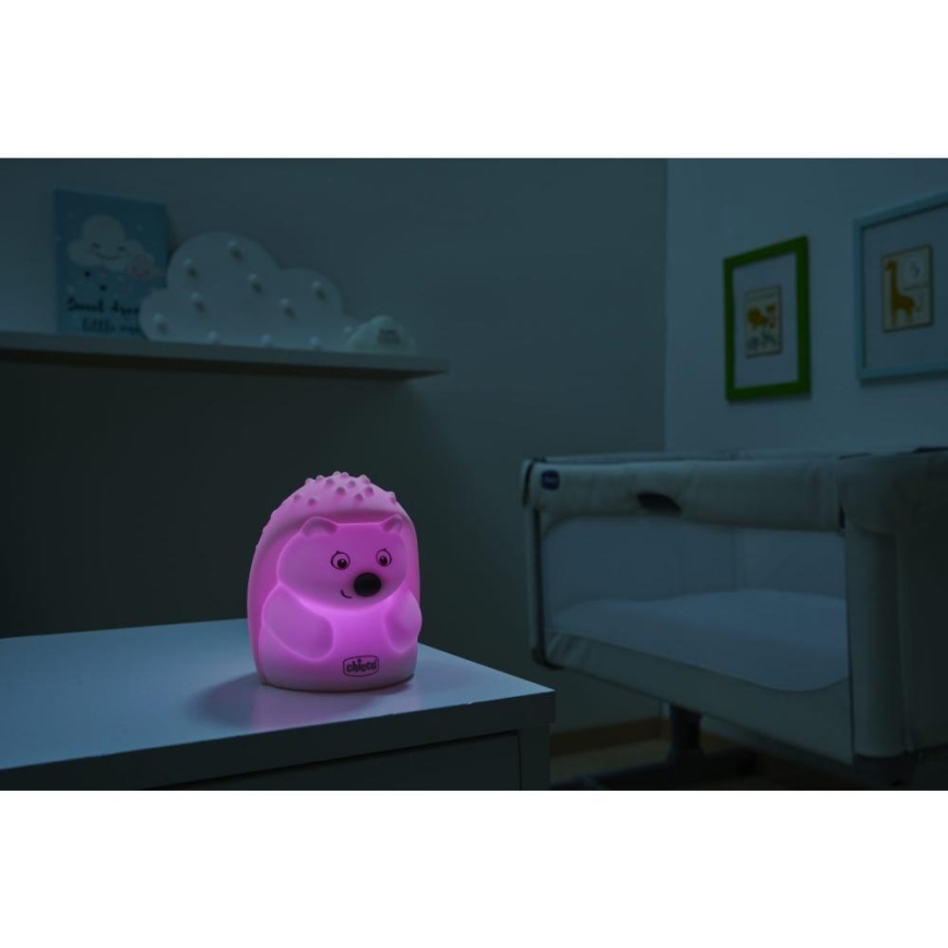 Chicco - Candeeiro noturno de criança SWEET LIGHTS ouriço