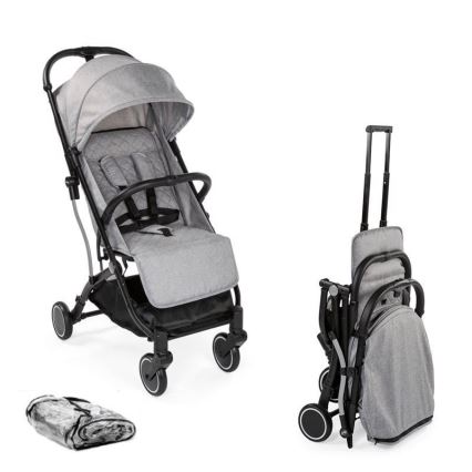 Chicco - Carrinho de passeio TROLLEY ME cinzento claro