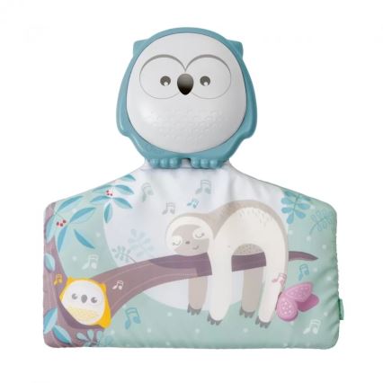Chicco - Cobertor infantil para brincar 2em1 coruja
