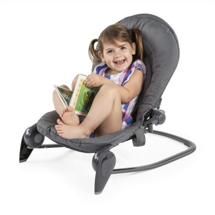 Chicco - Espreguiçadeira para bebé HOOPLA dark cinzento