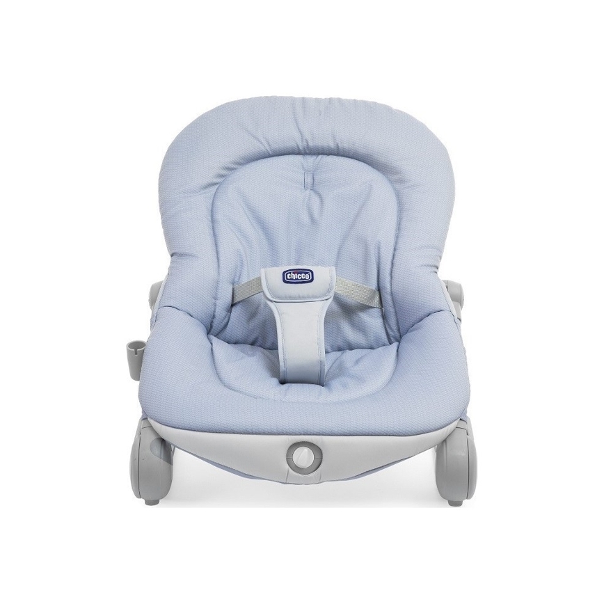 Chicco - Espreguiçadeira vibratória para bebé com melodia BALLOON Dots azul
