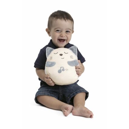 Chicco - Gato de peluche interativo