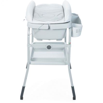Chicco - Mesa da muda da fralda com banheira CUDDLE&BUBBLE cinzento