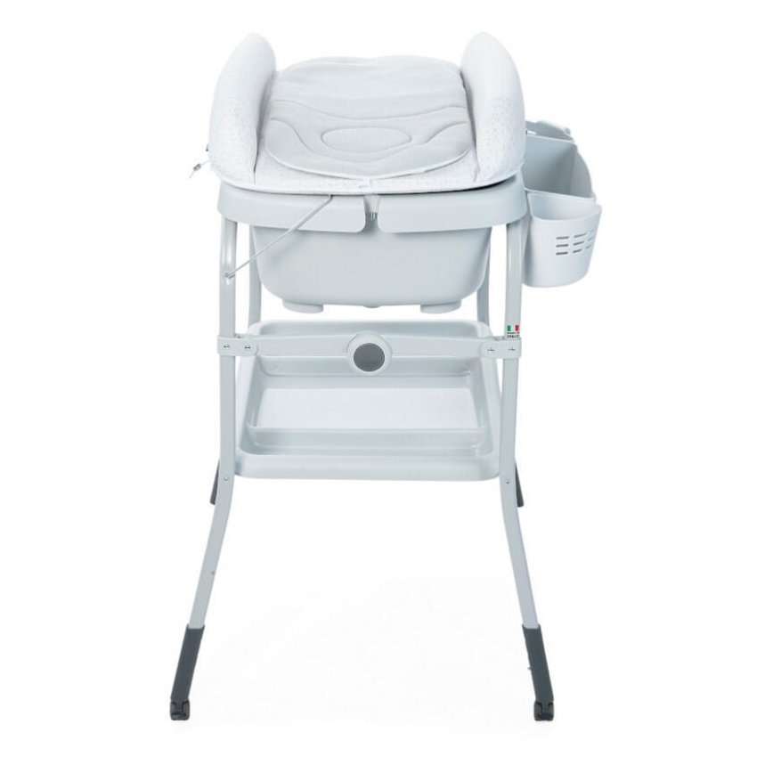 Chicco - Mesa da muda da fralda com banheira CUDDLE&BUBBLE cinzento