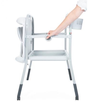 Chicco - Mesa da muda da fralda com banheira CUDDLE&BUBBLE cinzento