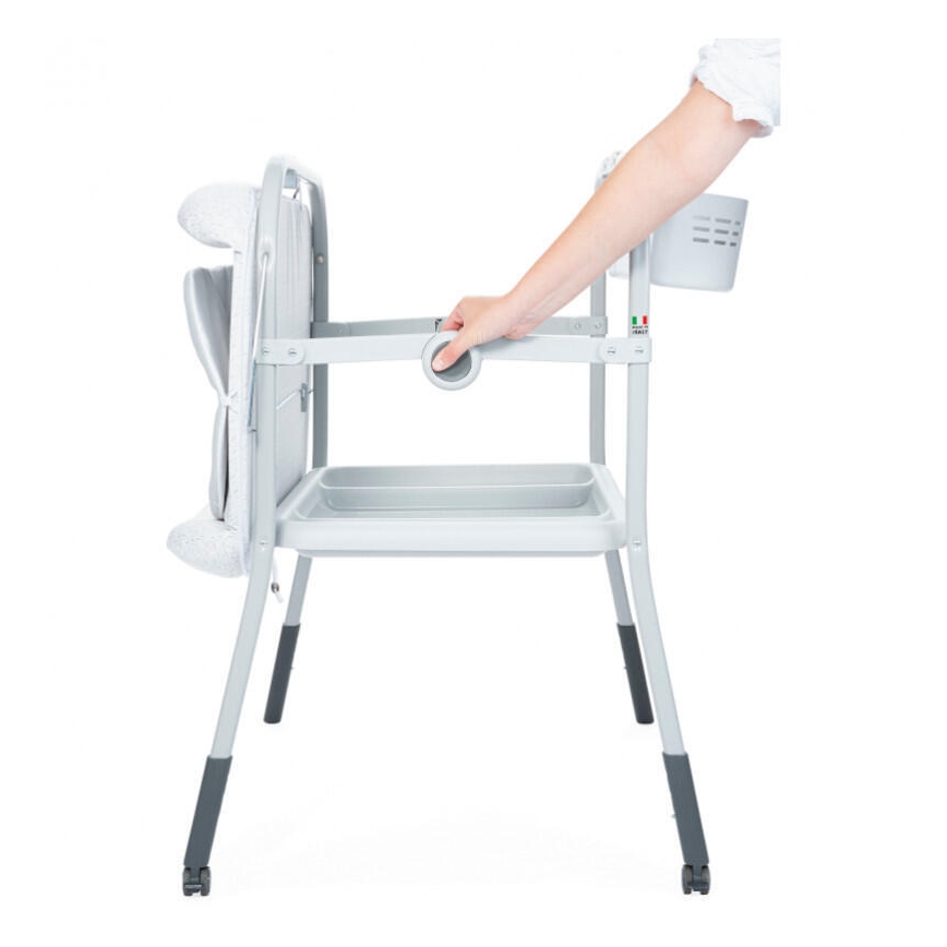 Chicco - Mesa da muda da fralda com banheira CUDDLE&BUBBLE cinzento