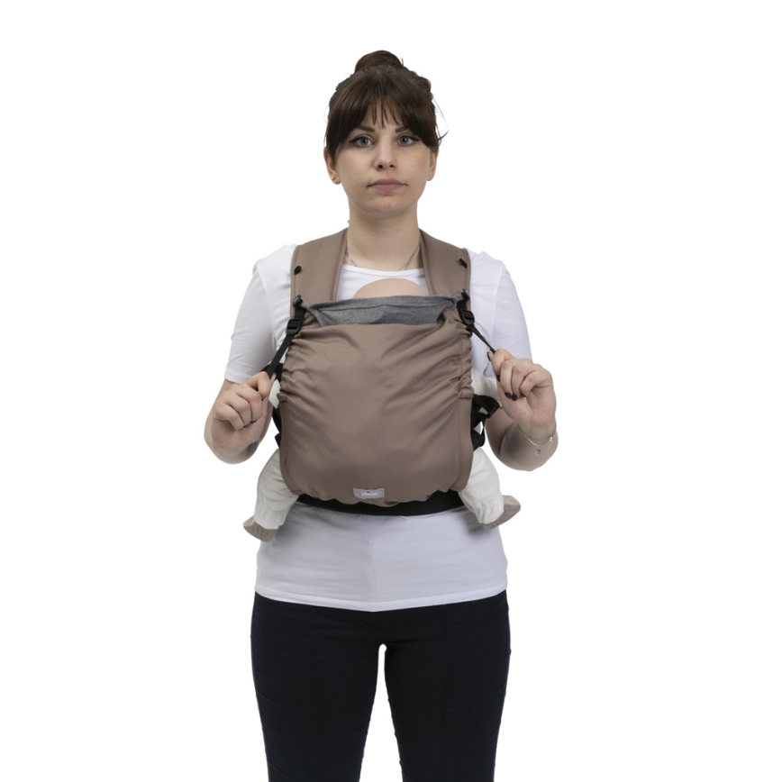 Chicco - Porta-bebés SKIN FIT castanho