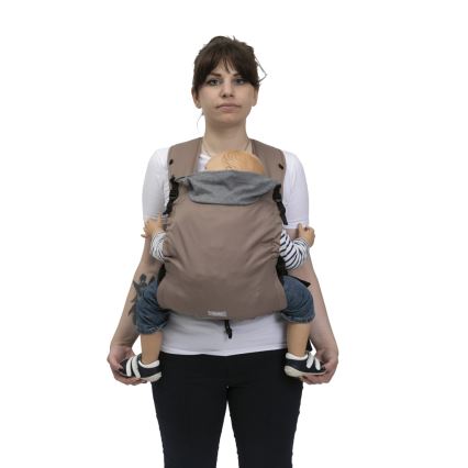 Chicco - Porta-bebés SKIN FIT castanho