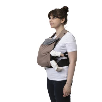 Chicco - Porta-bebés SKIN FIT castanho