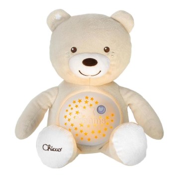 Chicco - Projetor com melodia BABY BEAR 3xAAA bege