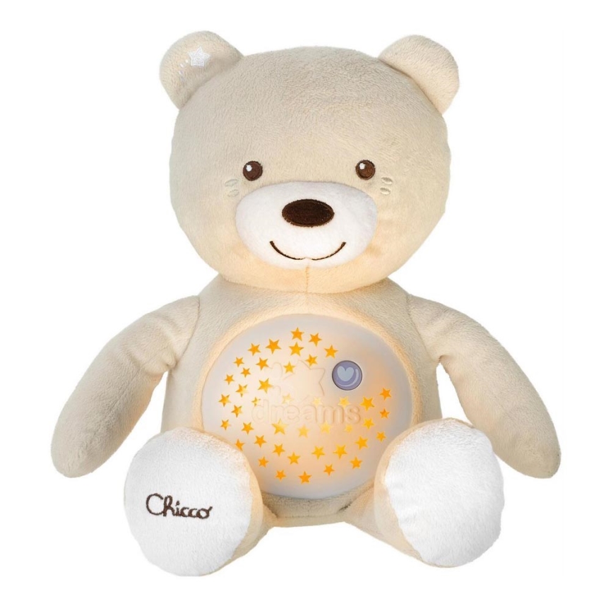 Chicco - Projetor com melodia BABY BEAR 3xAAA bege