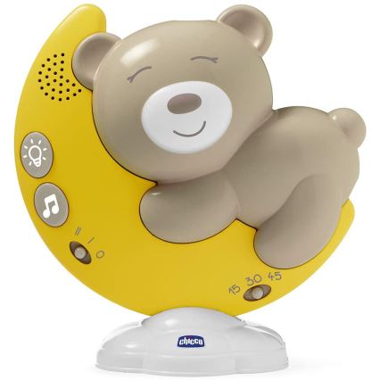 Chicco - Projetor de berço com melodia 3em1 NEXT2MOON cinzento